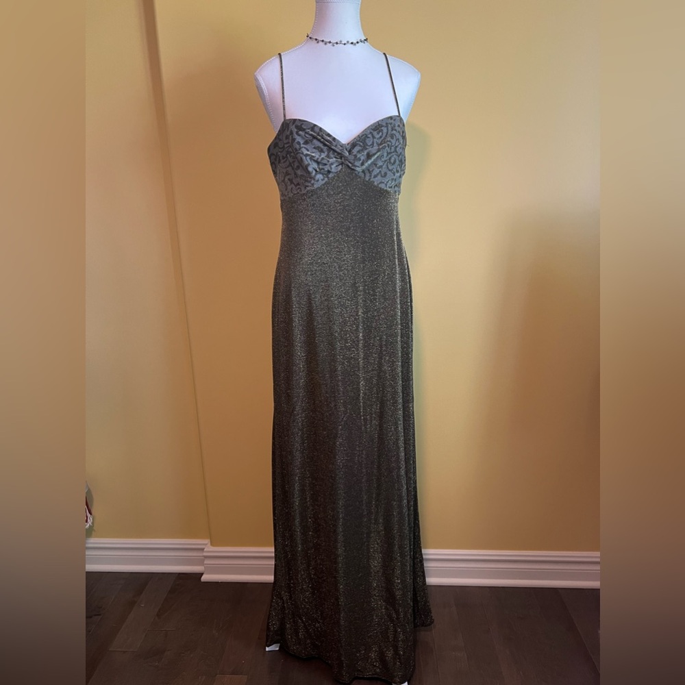 JS Collections floor-length dress-made in Canada